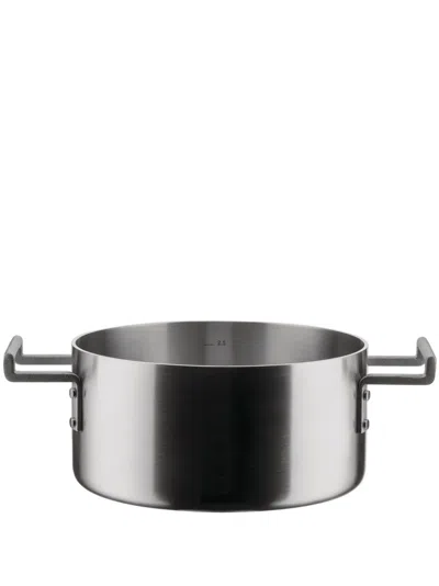 Alessi La Cintura Di Orione Stainless Steel Casserole In Silver