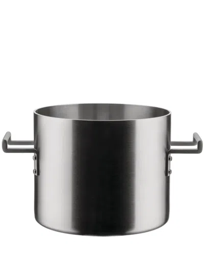 Alessi La Cintura Di Orione Stainless Steel Pot In Silver