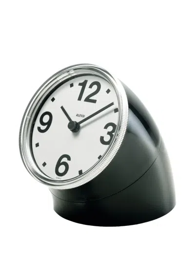 Alessi Curved-base Clock In Green