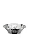 Alessi Cut-out Bowl In Silver