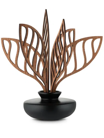 Alessi Cut-out Porcelain Diffuser (22cm) In Black