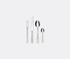Alessi Ovale 24-piece Cutlery Set In Silver