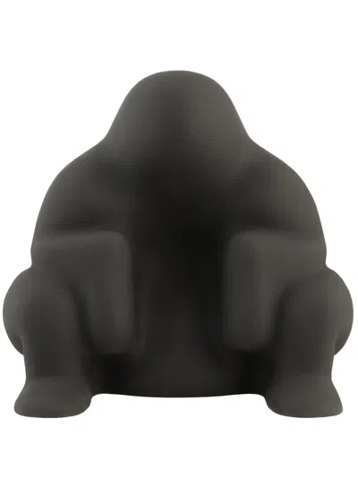 Alessi Dédé Matte Doorstop In Black