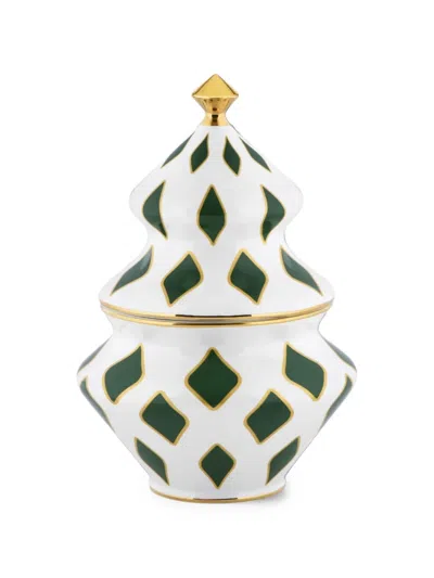 Alessi Delight Storage Jar In Green