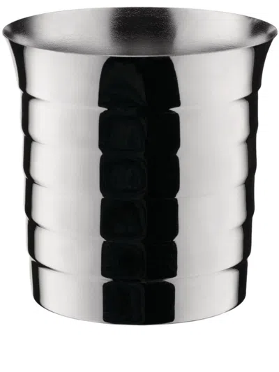 Alessi Dervisci Tumbler Glass (10cm X 9.8cm) In Silver