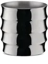 Alessi Dervisci Tumbler Glass (9.4cm X 9.5cm) In Silver