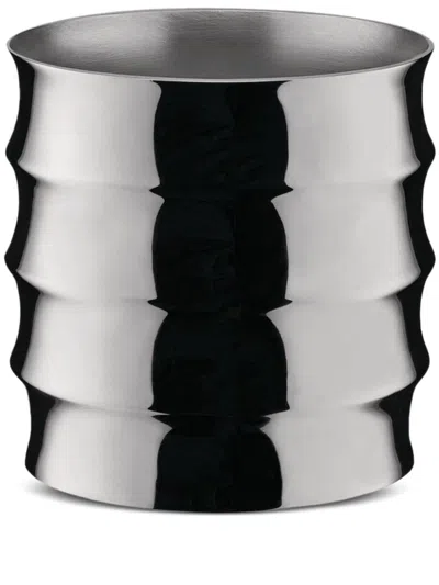 Alessi Dervisci Tumbler Glass (9.4cm X 9.5cm) In Silver
