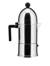 Alessi Silver La Cupola 6-cup Aluminium Espresso Maker In Silver