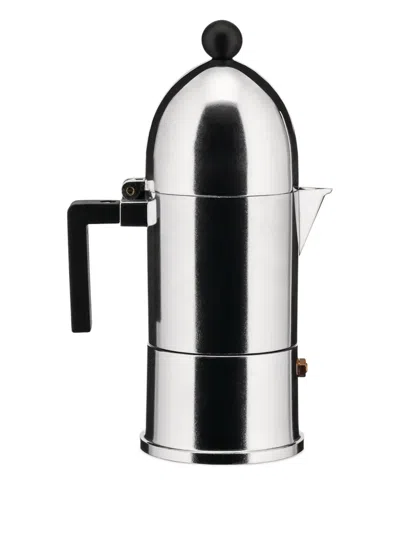 Alessi Silver La Cupola 6-cup Aluminium Espresso Maker