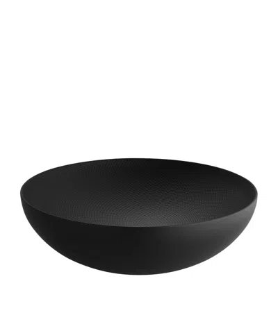 Alessi Double Bowl In Black
