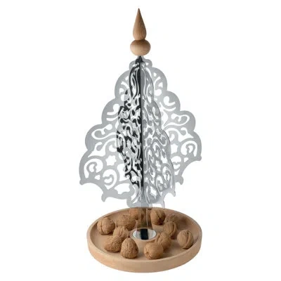 Alessi Dressed Christmas Tabletop Tree In Multi