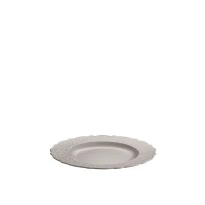 Alessi Dressed En Plein Air Dinner Plate In Warm Gray