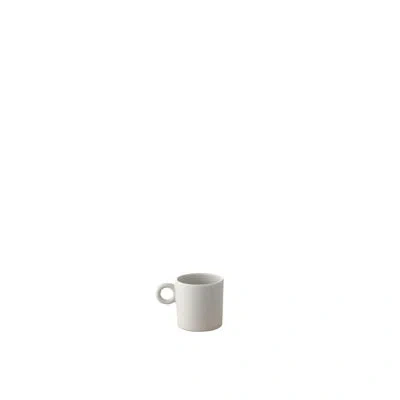 Alessi Dressed En Plein Air Mocha Cup In Light Gray