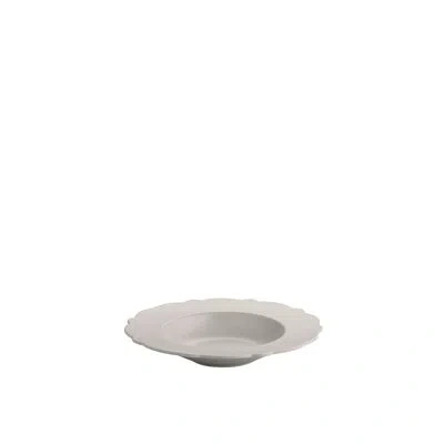 Alessi Dressed En Plein Air Soup Bowl In Light Gray