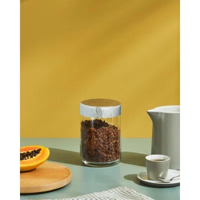 Alessi Dressed Kitchen Box In Clear,stainless Steel