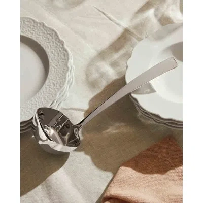 Alessi Dressed Ladle In Mirror Polished