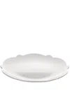 Alessi Dressed Porcelain Side Plates (20cm) In White