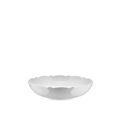 Alessi Dressed Salad Serving Bowl In White