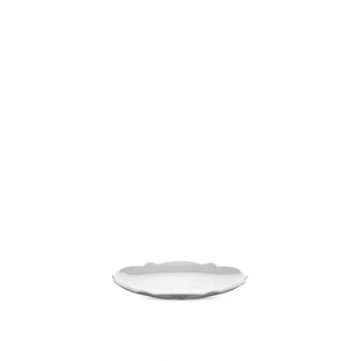 Alessi Dressed Side Plate In White