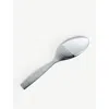 Alessi Dressed Stainless Steel Serving Spoon In Steel
