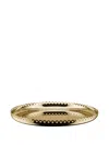 Alessi Edges-detail Tray (35cm) In Gold