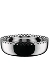 Alessi Edges Serving Basket (21cm X 7.5cm) In Silver