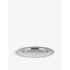 Alessi Silver Edges Stainless-steel Placemat 32.5cm In Metallic