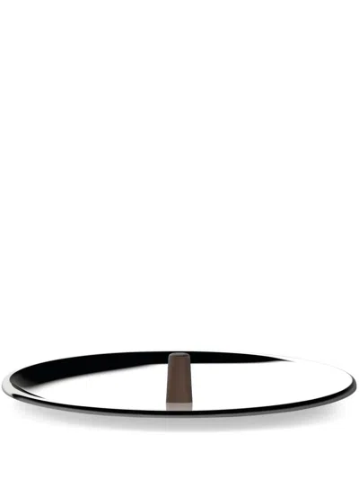 Alessi Edo Stainless-steel Lid (14cm) In 银色