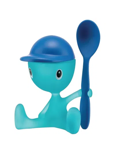 Alessi Eggcup Homeware In Blue