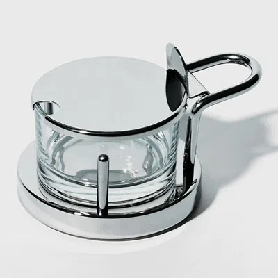 Alessi Ettore Sottsass Parmesan Cheese Cellar In Silver