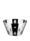 Alessi Figure-cut Bowl In Silver