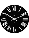 Alessi Firenze Round Clock In Black