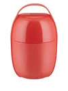 Alessi Food À Porter Lunch Pot (11 X 15cm) In Red