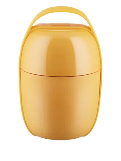 Alessi Food À Porter Lunch Pot (11 X 15cm) In Yellow
