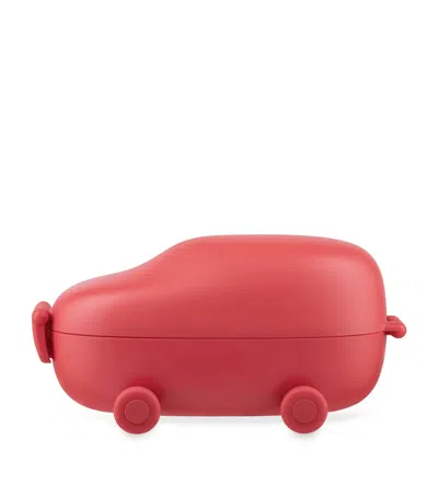 Alessi Food À Porter Snack Box In Red