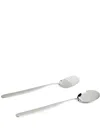 Alessi Fork And Spoon Set In Silver