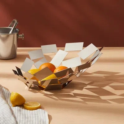 Alessi Fruit Basket, Stainless Steel, Silver
