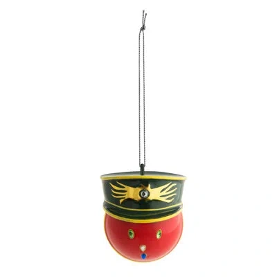 Alessi Generale Corallo Home Ornament In Red,black,gold