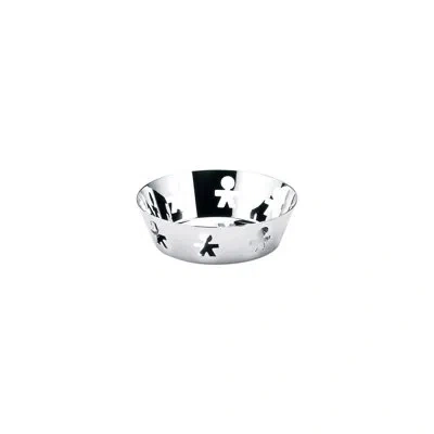 Alessi Girotondo Basket In Silver