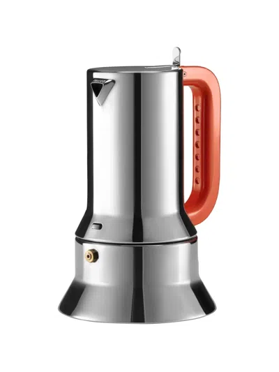 Alessi Handle Coffee Maker In Silver