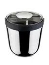 Alessi Handle-detail Ice Bucket (16cm X 15 Cm) In Black