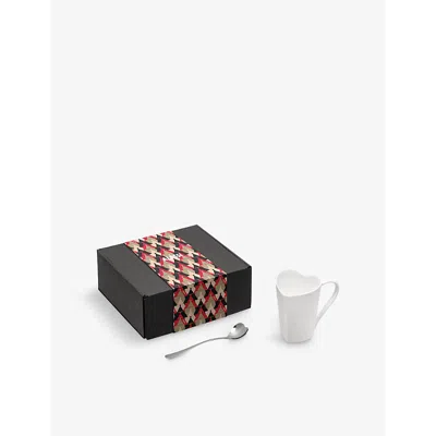 Alessi White Heart-shaped Tea Gift Set