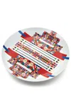 Alessi Holyhedrics Porcelain Plate In White