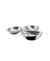 Alessi Hors D'oeuvre Containers By Ron Arad In Silver