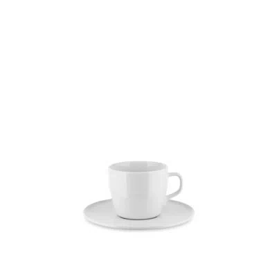 Alessi Itsumo, Coffee Cup And Saucer In White