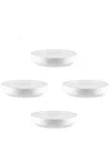 Alessi Itsumo Soup Bowls (set Of Four) In White