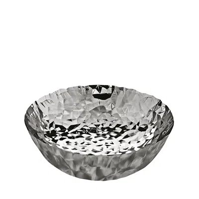 Alessi Joy N.11 Round Basket In Silver