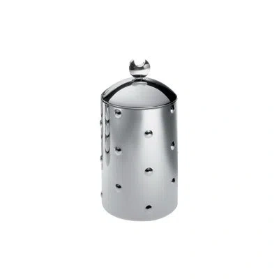 Alessi Kalistò 1 Kitchen Box In Silver,black,white