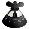 Alessi Kitchen Timer In Black