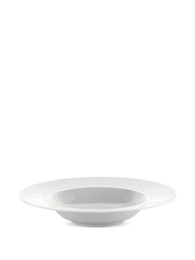 Alessi La Bella Tavola Plate (set Of Four) In White